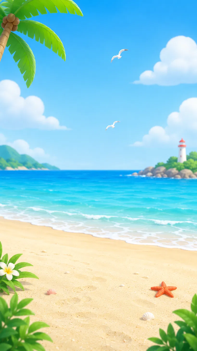 파도소리 배경